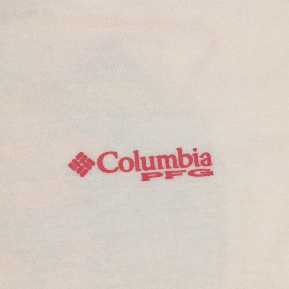 Columbia Tshirt white L - Picture 2 of 5